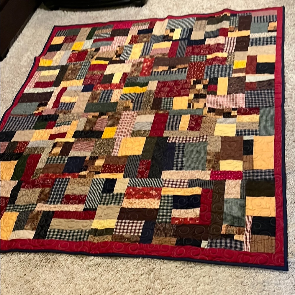 Homemade Patch Throw